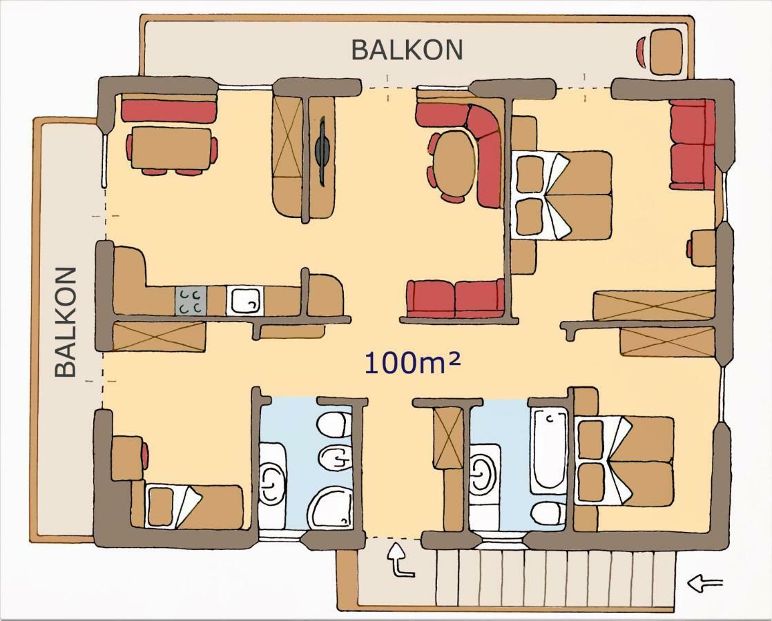 Apartment Larjei Ortisei Extérieur photo